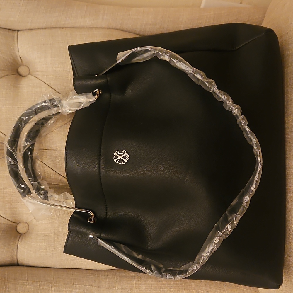 NWT Christian Lacroix - CXL brand Black Adela Tote Bag